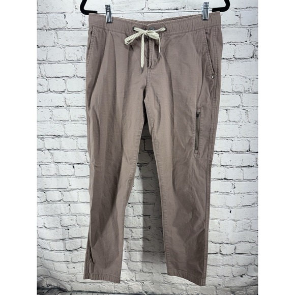 Vuori Pants - Vuori Ripstop‎ Hiking Trail Pants Women's Size M (est) Drawstring Dusty Rose